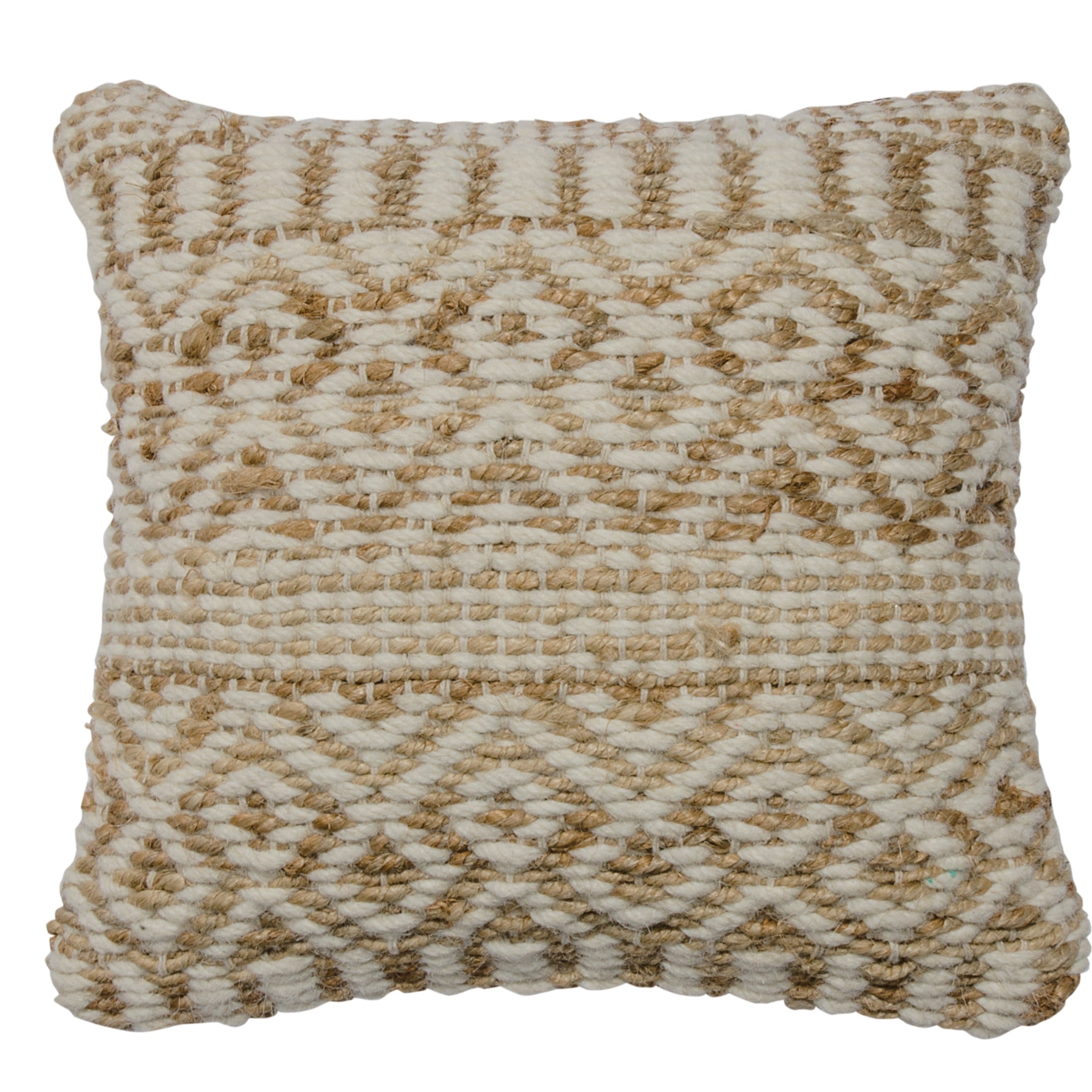 Wool & Recycled Natural Fibres Cushion Cover - 45x45cms – Boho Homes